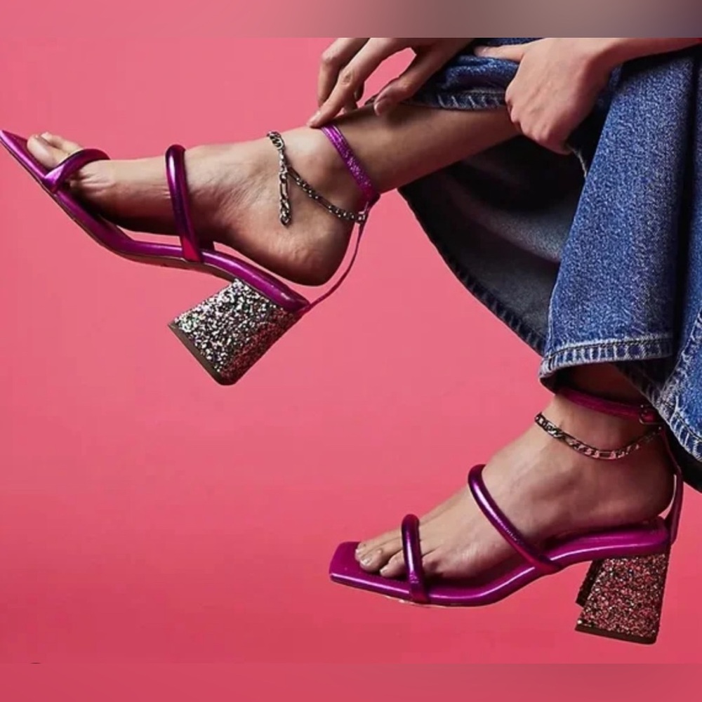 Free People Parker Chain Leather Sandal